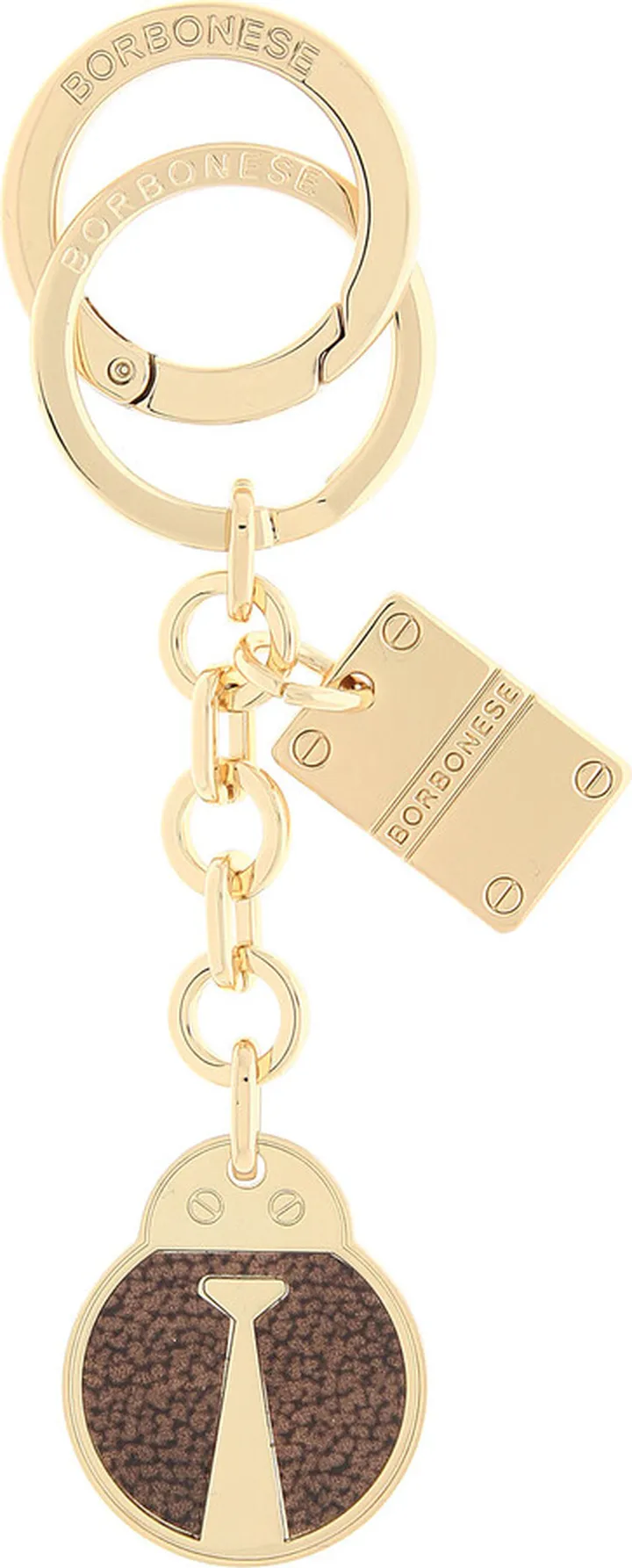 Metal Ladybug Keychain