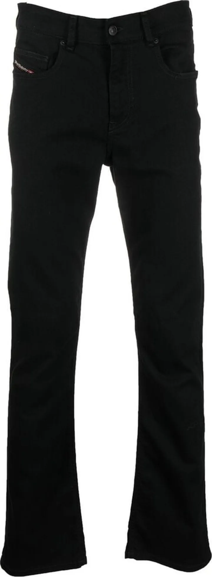 Stretch-Cotton Straight-Leg Trousers