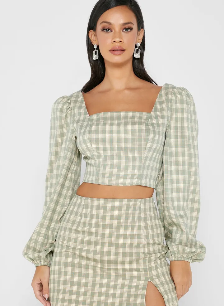 Balloon Sleeve Top