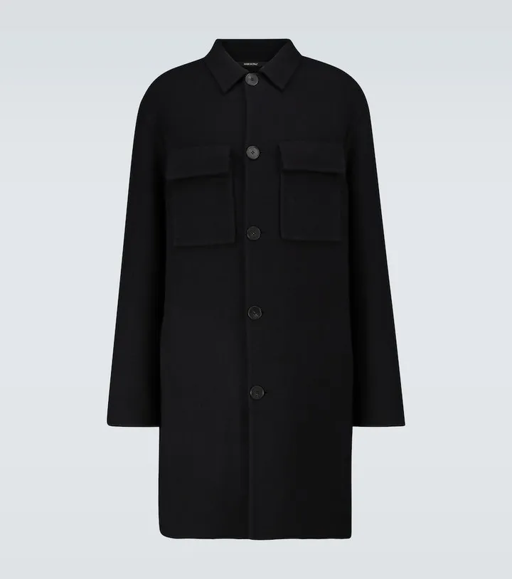 I.D. wool-blend coat