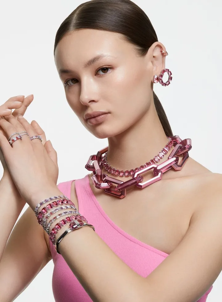 Millenia Embellished Hoop Earrings