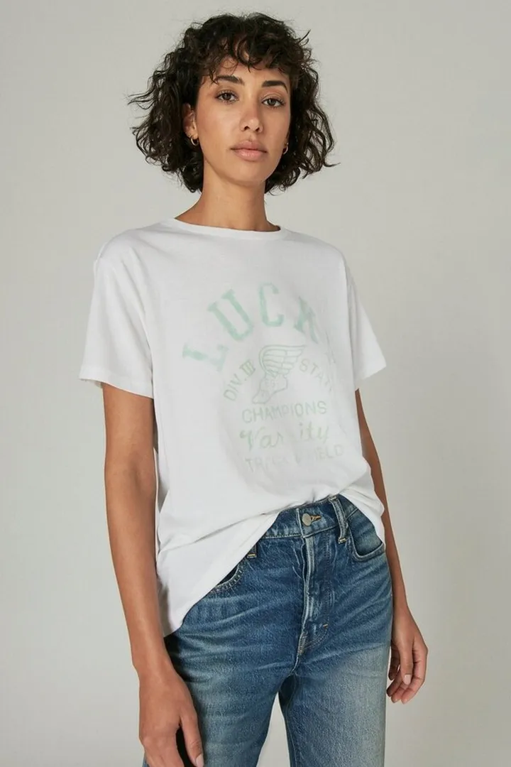 Lucky Wings Boyfriend Tee