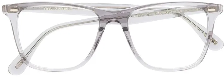 Nisen rectangular frame glasses