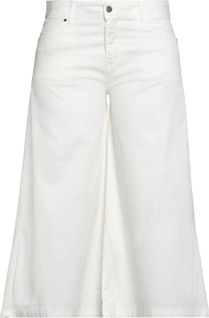 Cropped Pants White