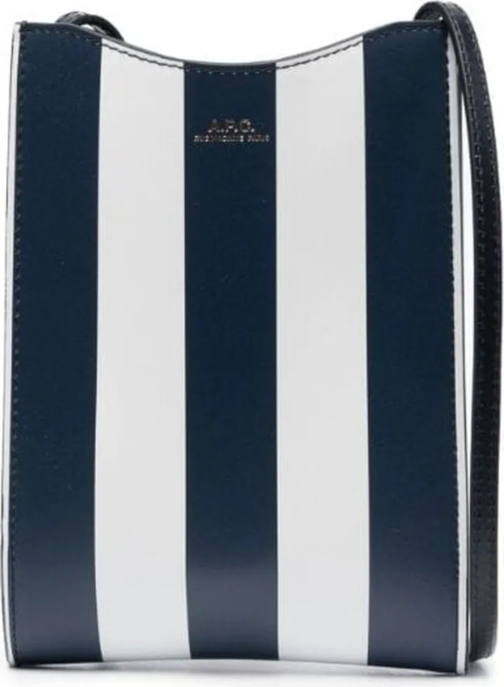 Striped Crossbody Bag