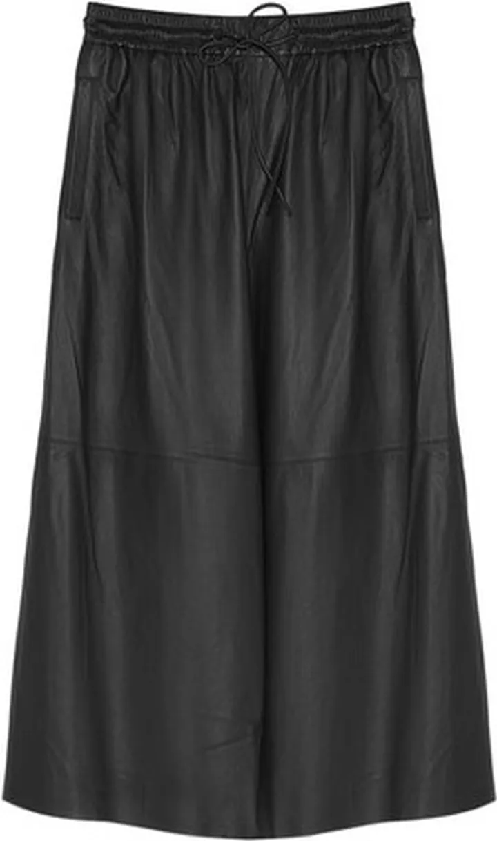Large leather trousers