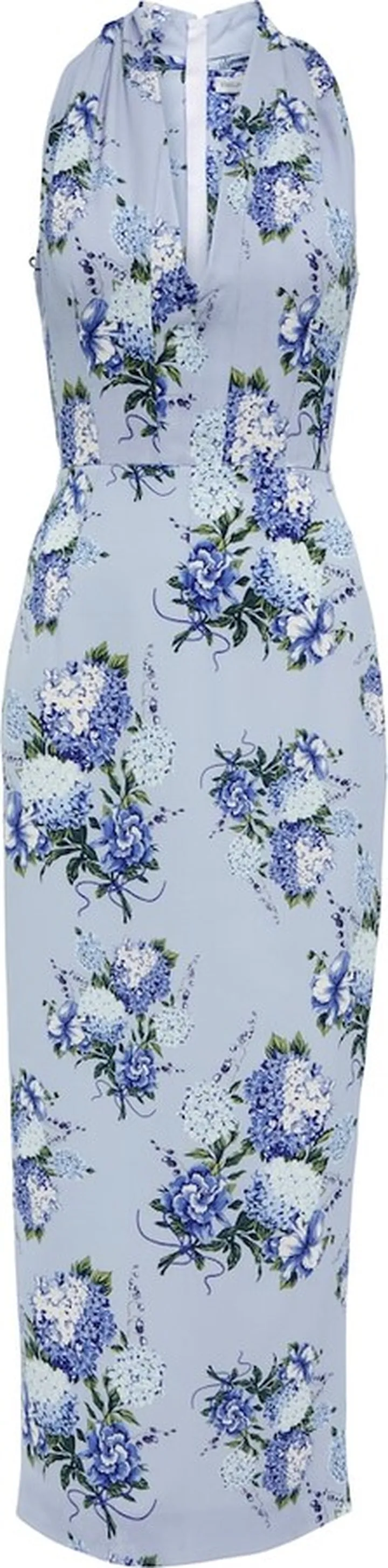 Hailey floral midi dress