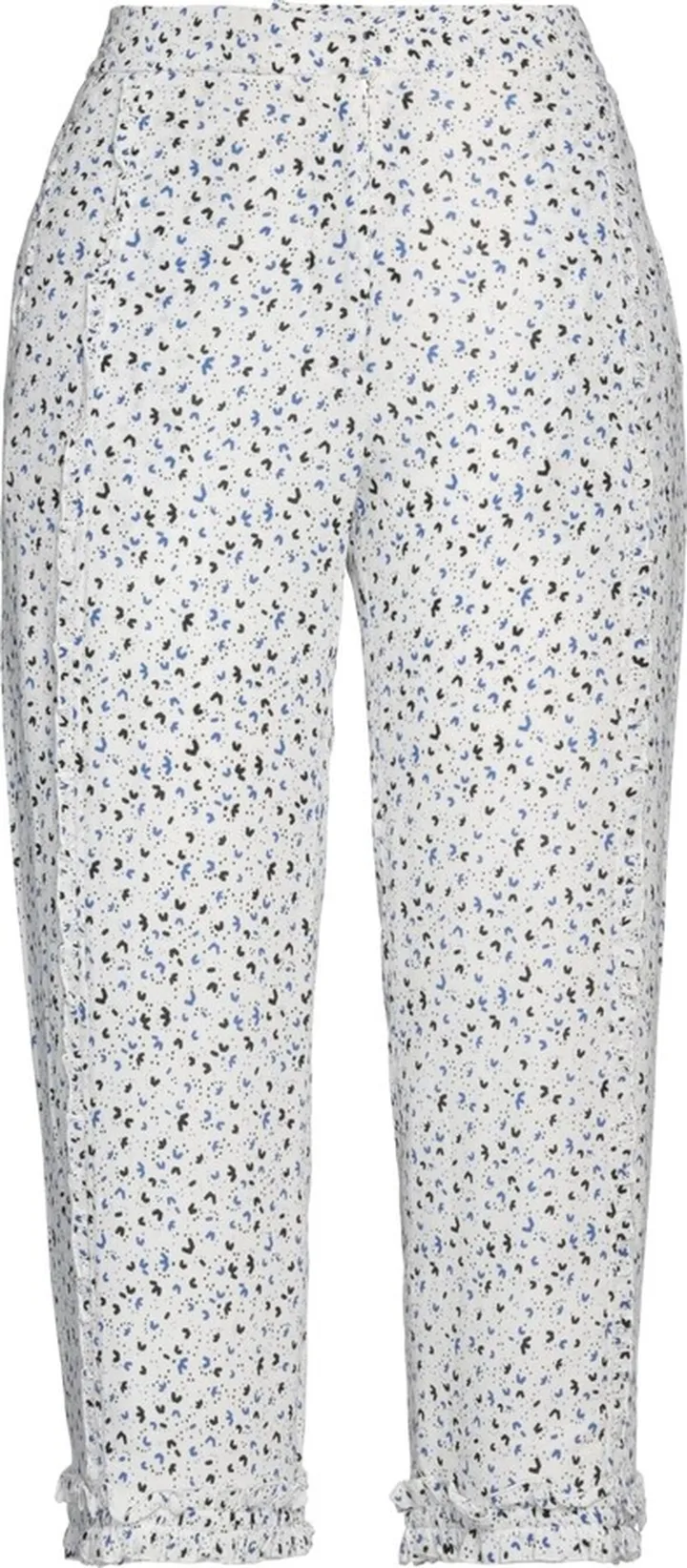 Cropped Pants White