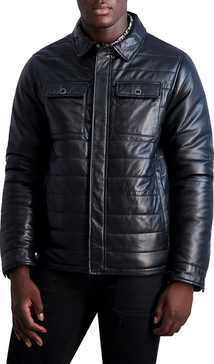 Quilted Leather Jacket