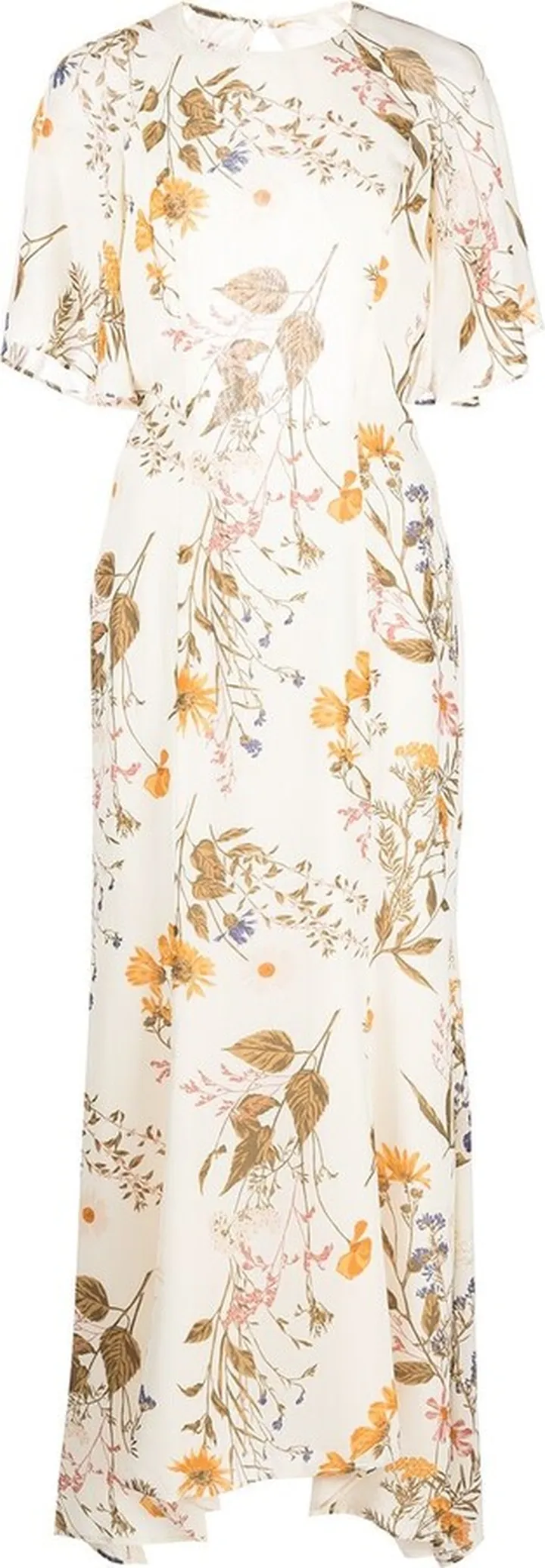 Carletta floral-print dress