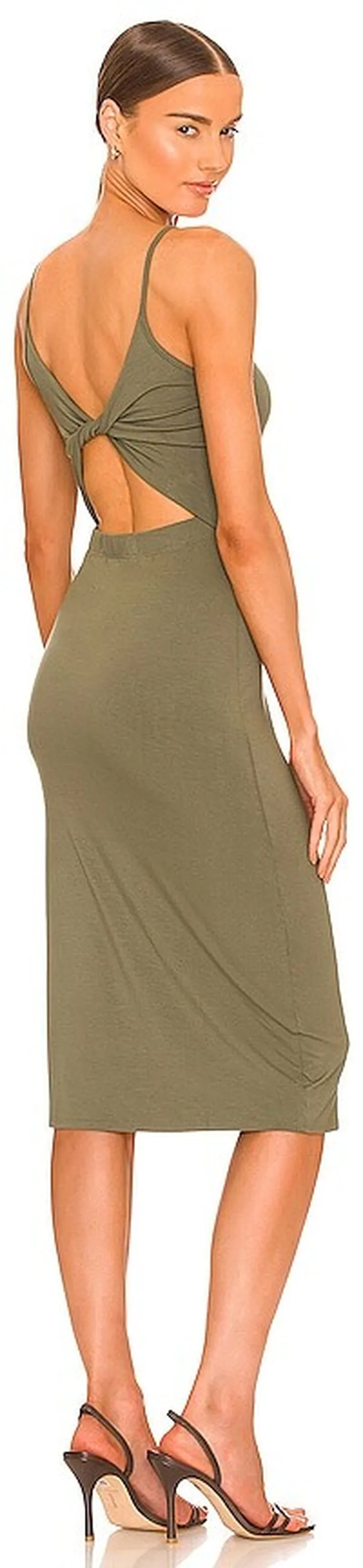 Twist Back Dress