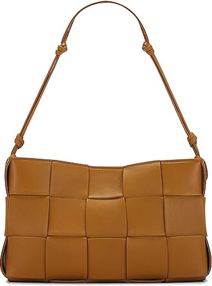 Bottega Veneta Baguette Pochette in Tan