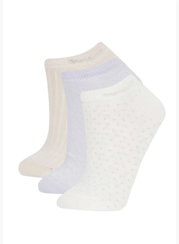 3 Pack Woman Low Cut Socks