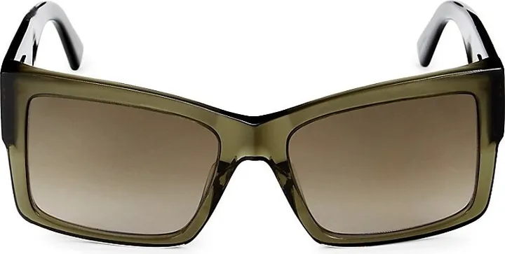 56MM Rectangle Sunglasses