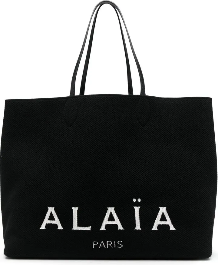 ALAÏA- Logo Large Shopping Bag