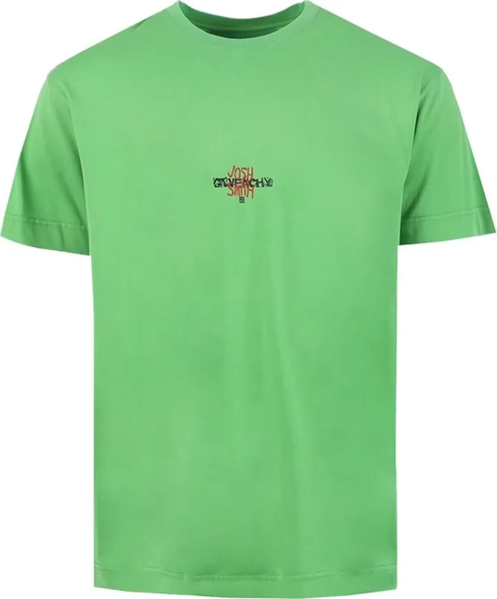 Oversized Fit T-shirt With Patch Grass Green
