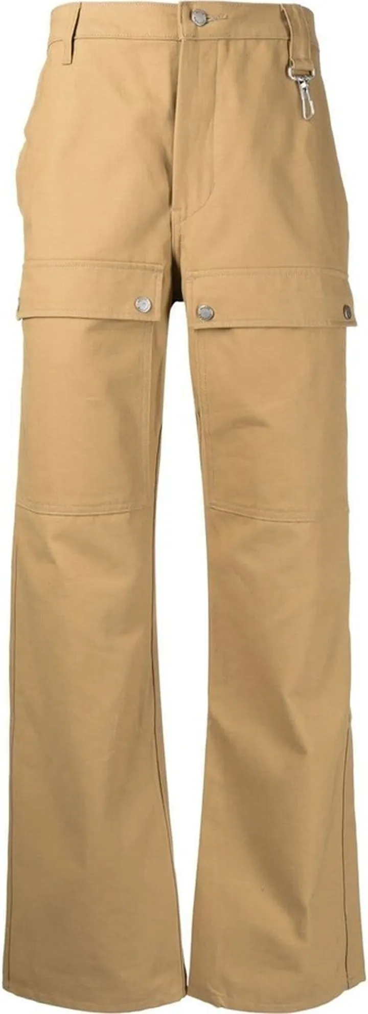 Straight-Leg Cargo Trousers