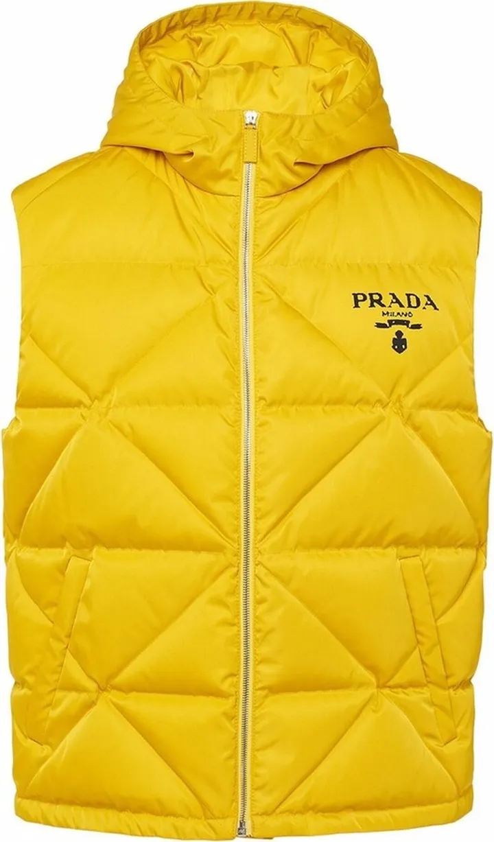 Logo-Print Padded Gilet