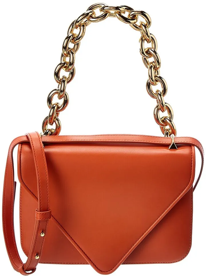 Bottega Veneta Mount Leather Shoulder Bag