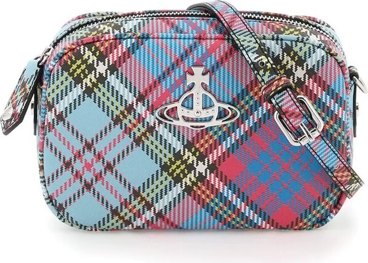 Vivienne Westwood Daisy Checked Small Crossbody Bag