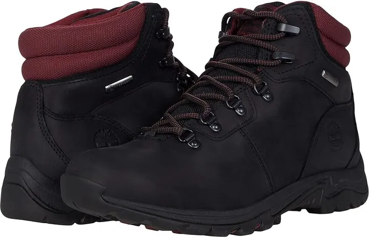 Timberland Mt. Maddsen Valley Mid Waterproof (Black Full Grain) Women's Shoes