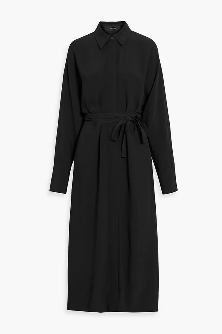 Dalan crepe midi dress