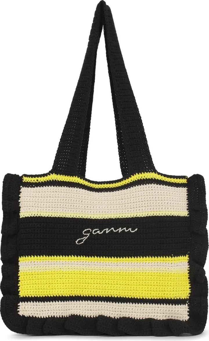 Crochet Frill Tote