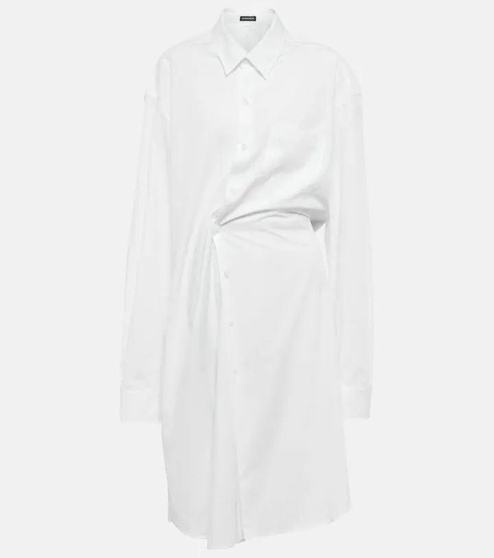 Kristen cotton shirt dress
