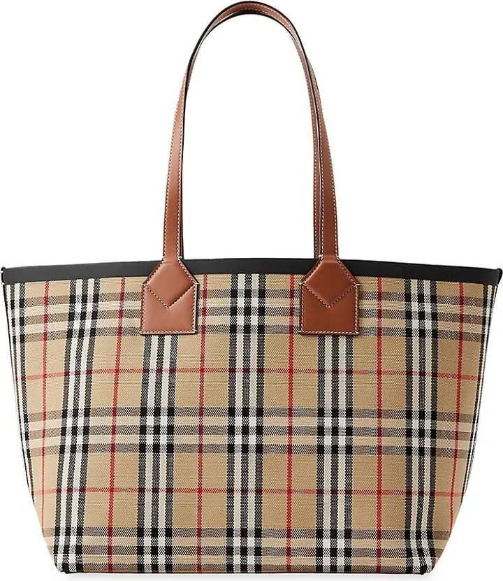 Medium London Check Tote Bag