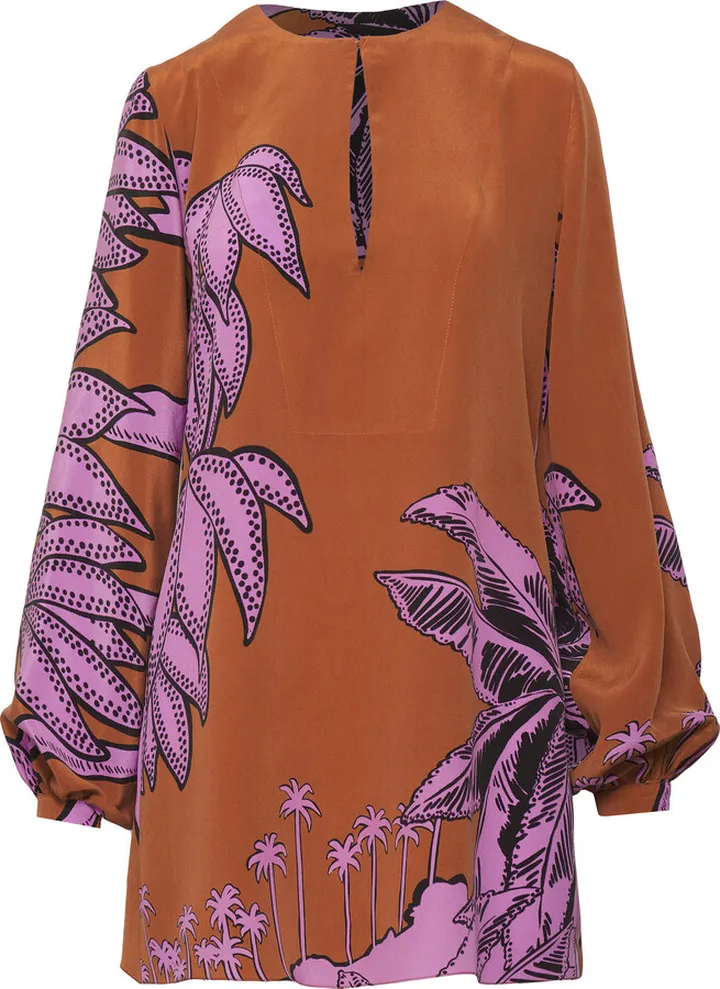Women's Antiguas Colonias Silk Tunic Top