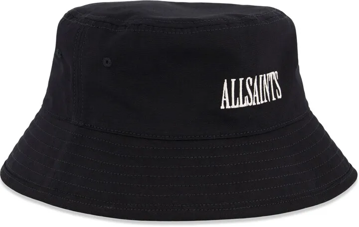 Embroidered Logo Cotton Bucket Hat