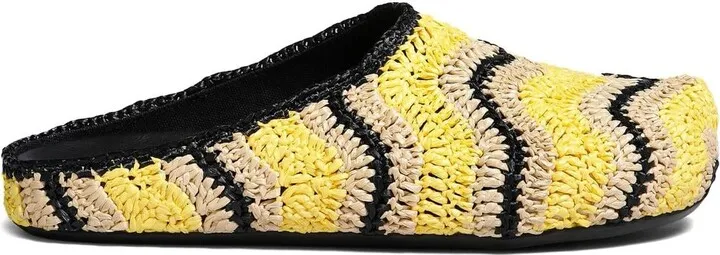 Fussbett Sabot raffia slippers