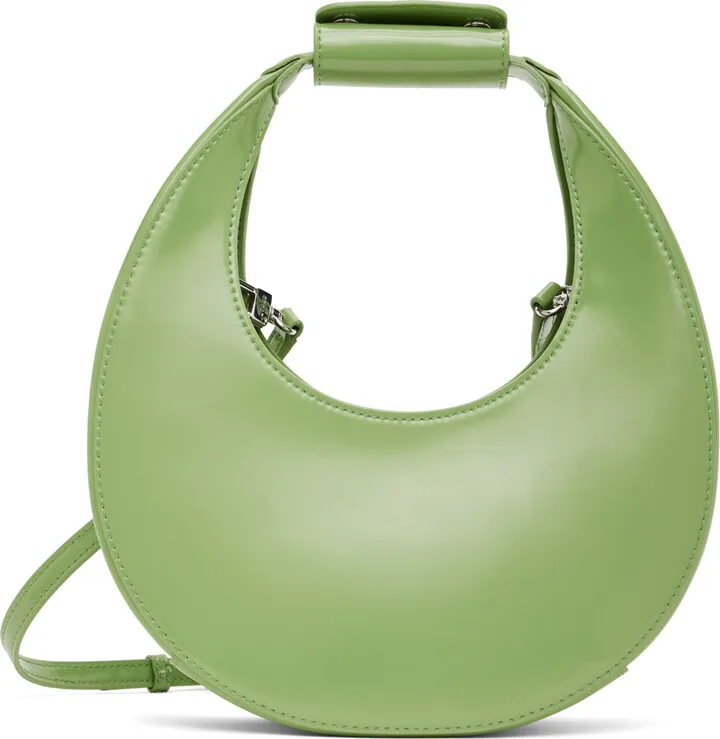 Staud Green Mini Moon Bag