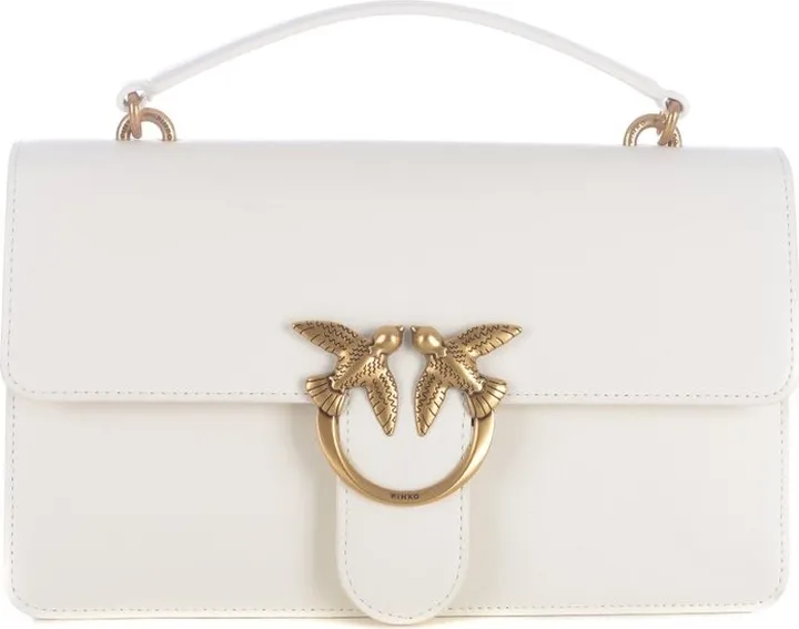 Pinko Love One Logo Plaque Tote Bag