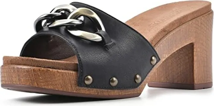 WHITE MOUNTAIN Shoes Jem Leather Footbeds Clog