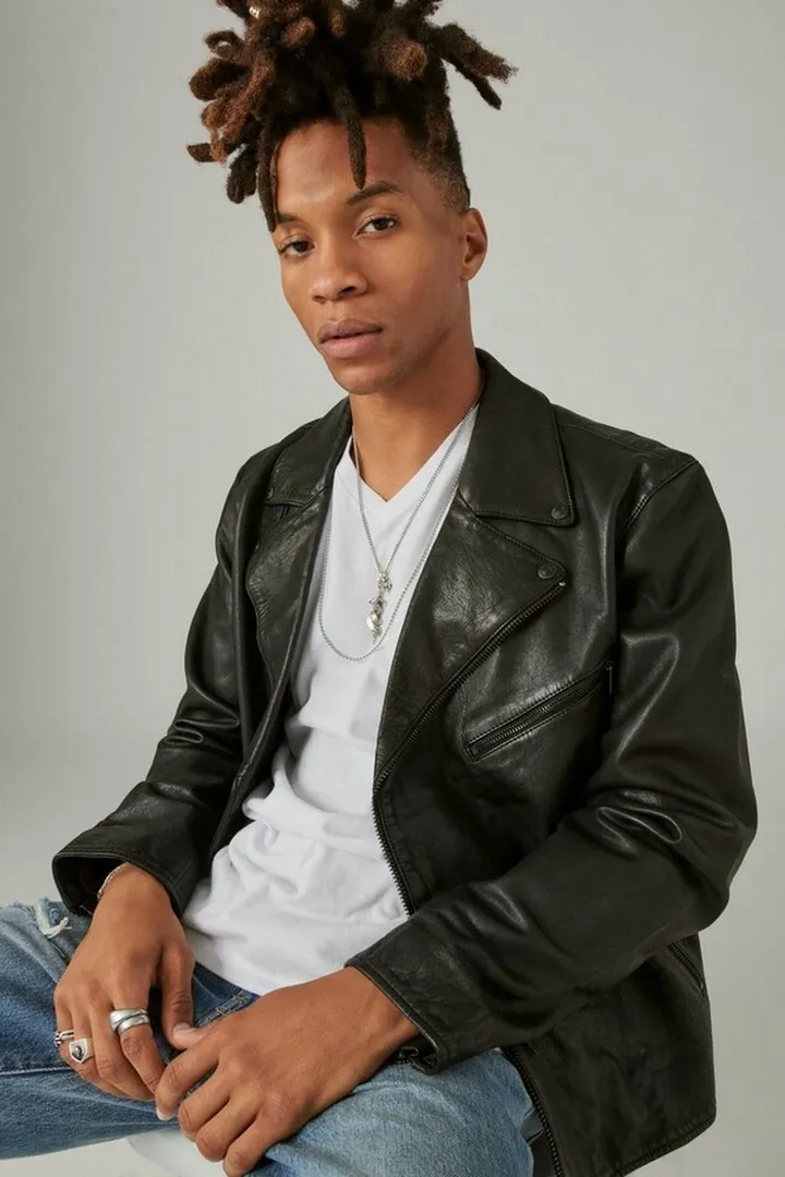 Leather Moto Jacket