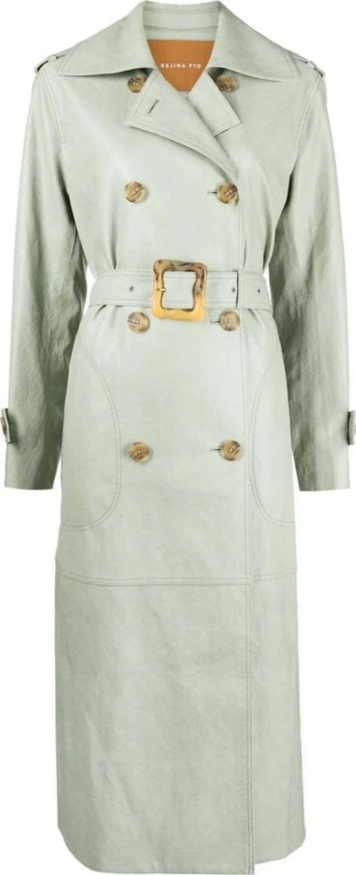 Juno belted trench coat
