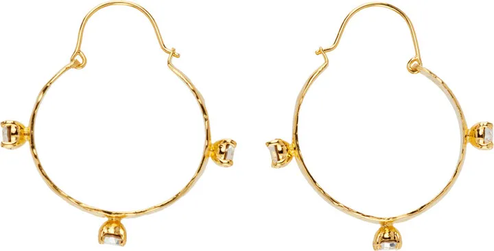 Mondo Mondo Gold Esprit II Hoop Earrings