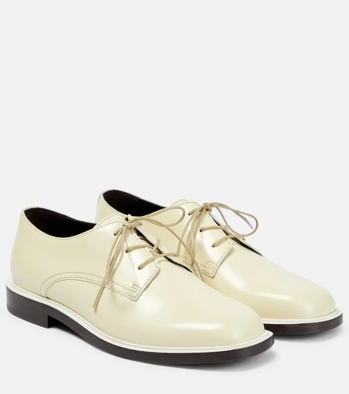 Jules leather derby shoes