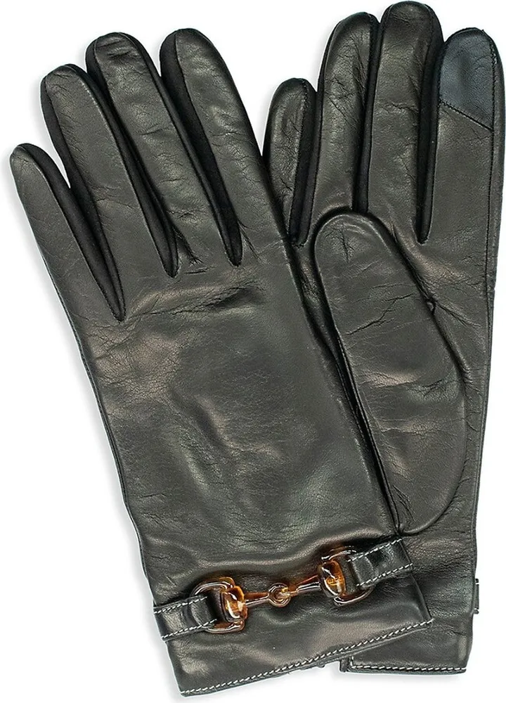 Cashmere Lined Leather Gloves