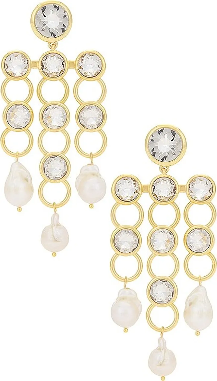 Chandelier Clip On Earrings