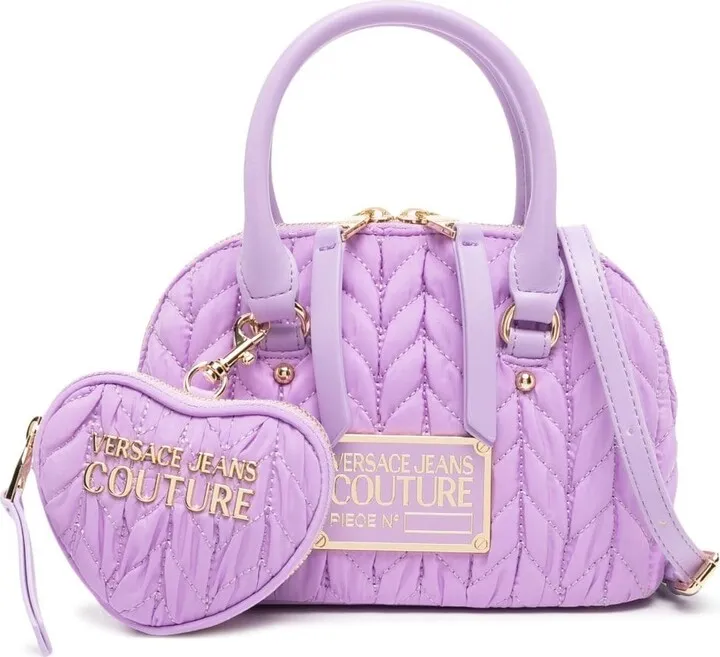 Matelassé Logo-Plaque Tote Bag