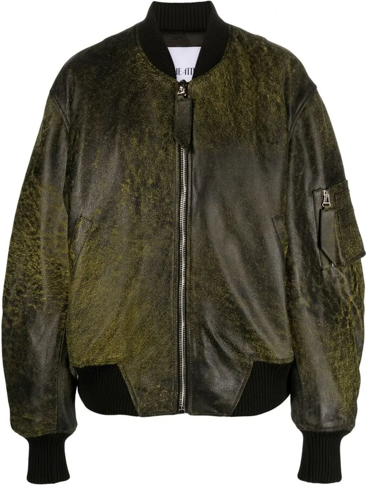 Zip-Fastening Bomber Jacket