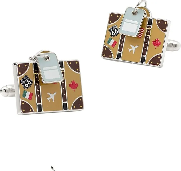 Traveler Suitcase Cufflinks