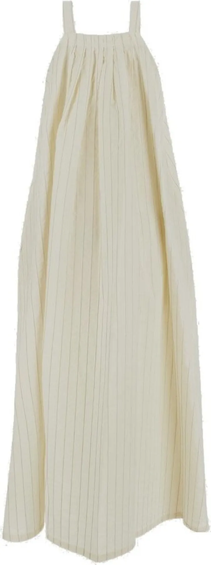 Barena Striped Sleeveless Midi Dress