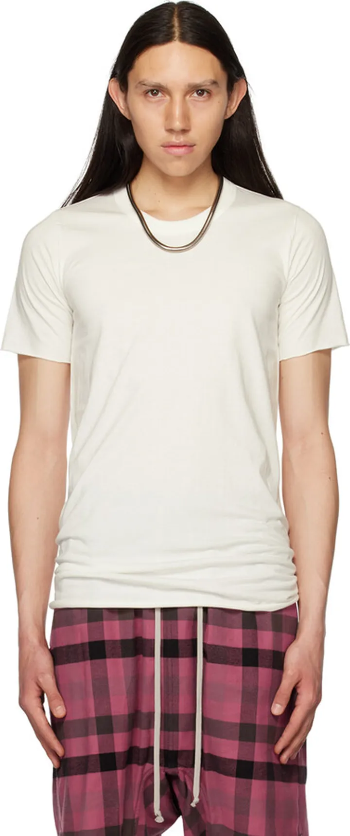 Rick Owens Off-White Basic T-Shirt