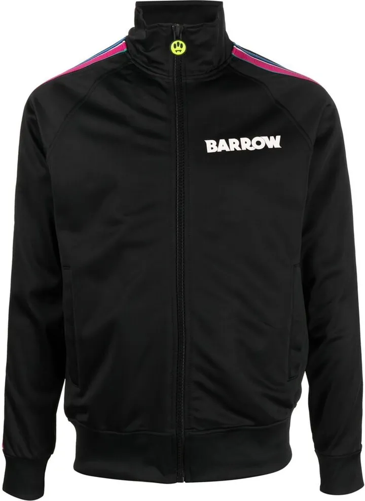 Logo-Print Zip-Up Bomber Jacket