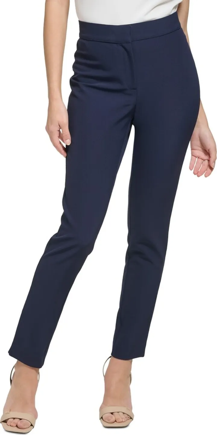Calvin Klein Women's Flat Front Skinny Pants