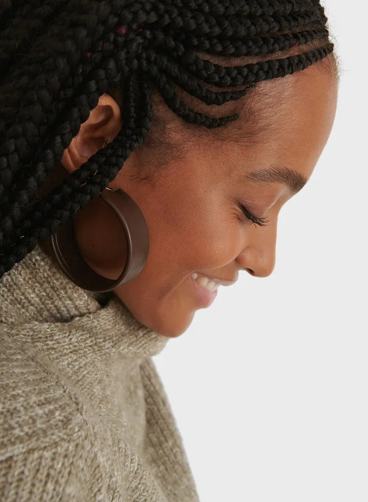 Casual Hoop Earringss
