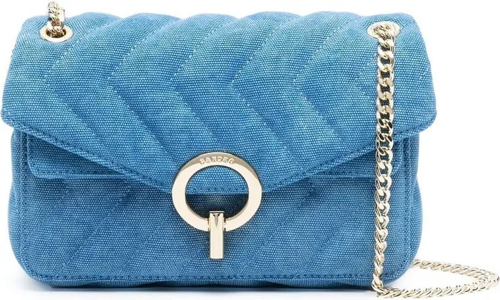 Yza quilted shoulder bag